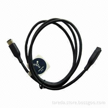 Firewire IEEE 1394 9 to 6-pin Cable Assembly, Available in Customized Cable Materials